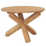 Garden Dining Table ?110x75 cm Solid Wood Teak
