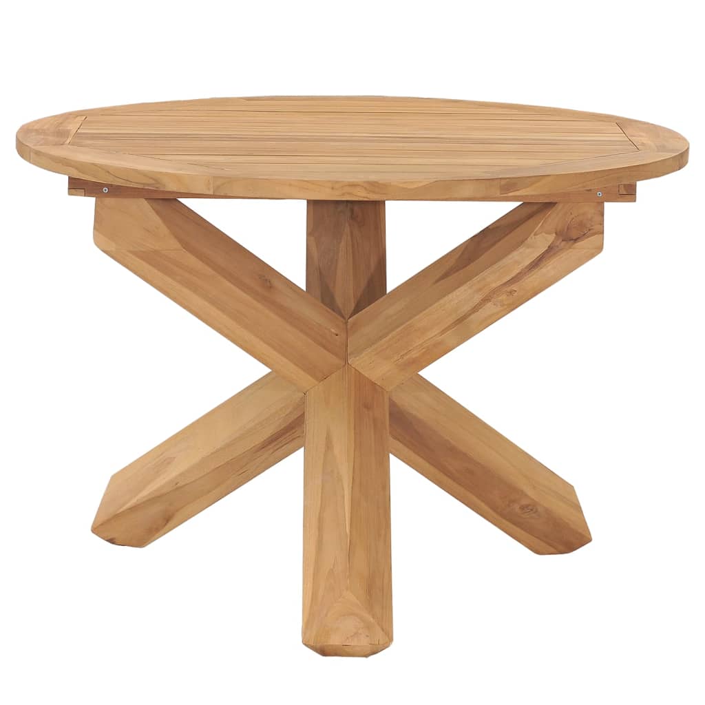 Garden Dining Table ?110x75 cm Solid Wood Teak
