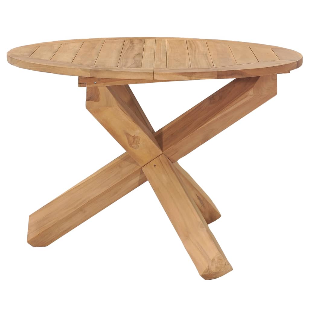 Garden Dining Table ?110x75 cm Solid Wood Teak