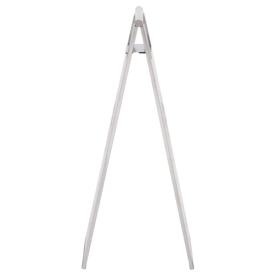 Folding Wet Floor Sign Stainless Steel