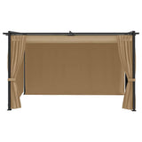 Gazebo 4x3 m Taupe
