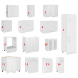 14 Piece Kitchen Cabinet Set Lyon