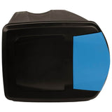 Stackable Garbage Bin Boxes 3 pcs Anthracite 75 L Polypropylene - Low Angle