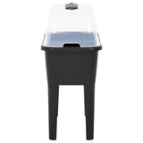 Raised Bed 77x38.7x82 cm PP - Side View