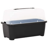 Raised Bed 77x38.7x82 cm PP - Top-Down View