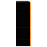 Multi-drawer Organiser with 18 Middle Drawers 38x16x47 cm - Rear View