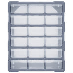 Multi-drawer Organiser with 18 Middle Drawers 38x16x47 cm
