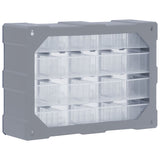 Multi-drawer Organiser with 16 Middle Drawers 52x16x37 cm - Close-Up Angle