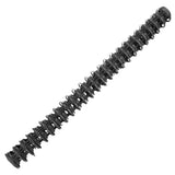 Garden Fence 30 m Black - Side View