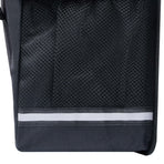 Double Bicycle Bag for Pannier Rack Waterproof 35 L Black