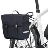 Single Bicycle Bag for Pannier Rack Waterproof 21 L Black - Extra Image
