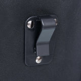 Single Bicycle Bag for Pannier Rack Waterproof 21 L Black - Low Angle