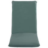 Foldable Sunlounger Oxford Fabric Grey - Side View