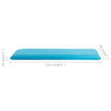 Foldable Sunlounger Oxford Fabric Blue - Extra Image