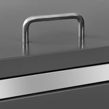 Quadruple Wheelie Bin Shed 276.5X77.5X112.5 Cm Stainless Steel - Extra Image
