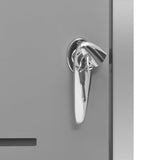 Single Wheelie Bin Shed 69x77.5x112.5 cm Stainless Steel - Extra Image