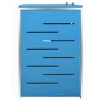 Double Wheelie Bin Shed 138x77.5x115 cm Stainless Steel