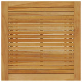 3 Piece Garden Dining Set Brown - Extra Image