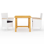 3 Piece Garden Dining Set