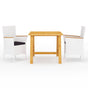 3 Piece Garden Dining Set