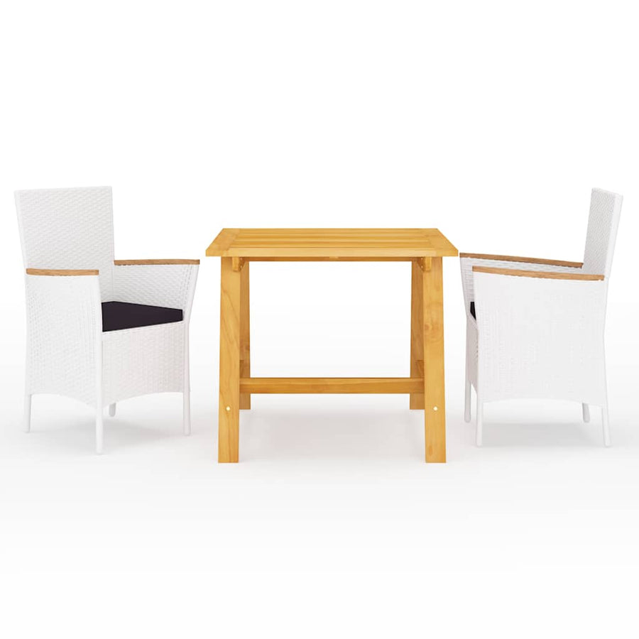 3 Piece Garden Dining Set
