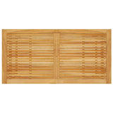 5 Piece Garden Dining Set Brown - Extra Image