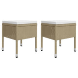5 Piece Garden Dining Set Beige