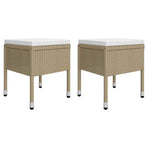 5 Piece Garden Dining Set Beige