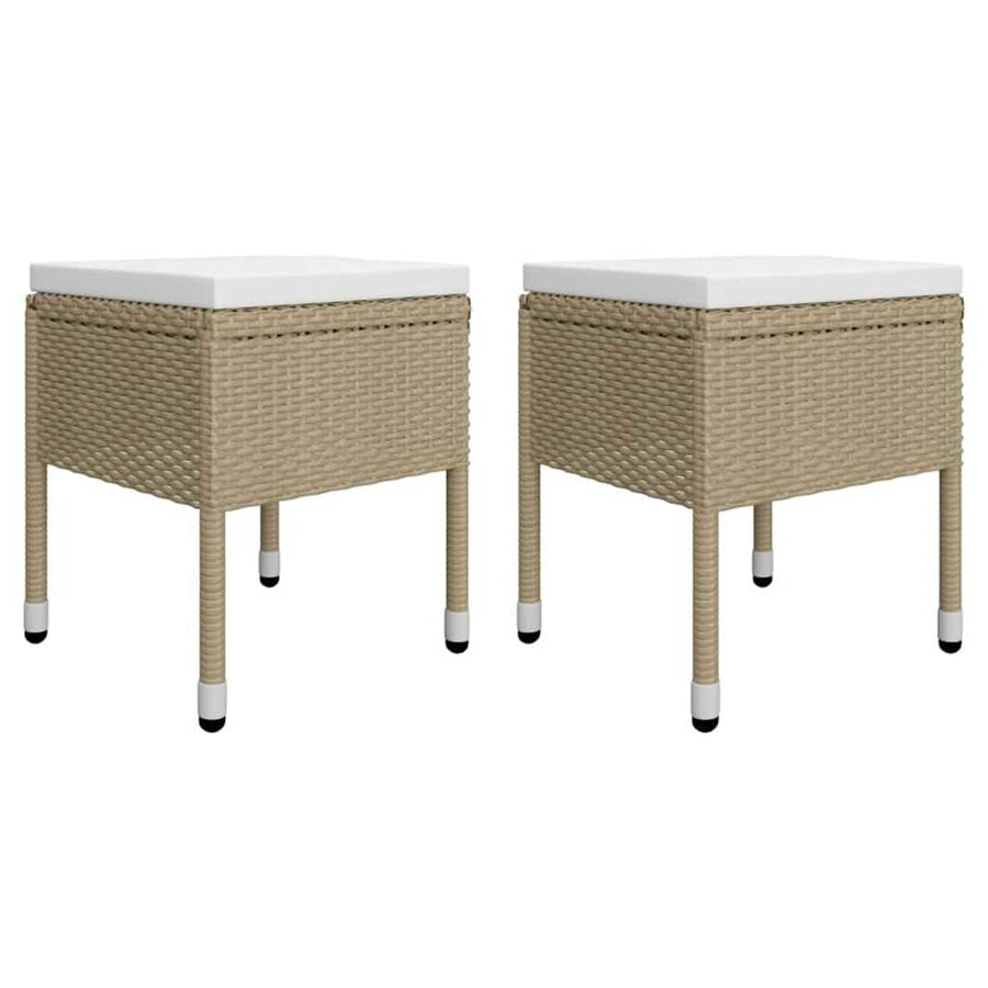 5 Piece Garden Dining Set Beige