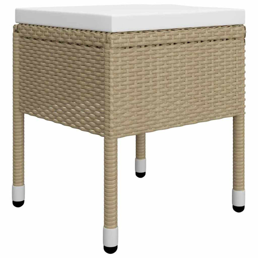 5 Piece Garden Dining Set Beige