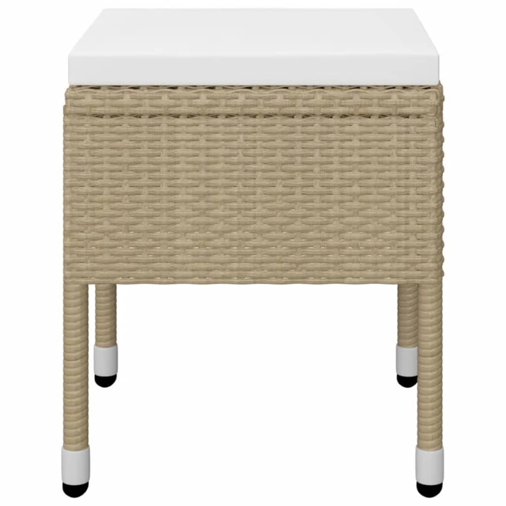 5 Piece Garden Dining Set Beige
