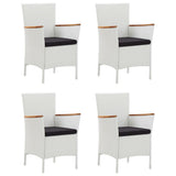 5 Piece Garden Dining Set - Front View