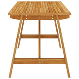 5 Piece Garden Dining Set - Low Angle