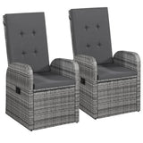 5 Piece Garden Dining Set Grey