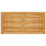 5 Piece Garden Dining Set Brown - Extra Image