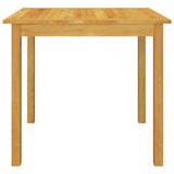 5 Piece Garden Dining Set Black - Side View