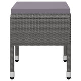 5 Piece Garden Dining Set Grey - Extra Image