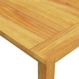 5 Piece Garden Dining Set - Top-Down View
