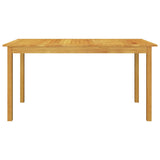 7 Piece Garden Dining Set Grey - Side View