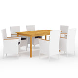 7 Piece Garden Dining Set