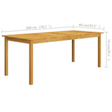 9 Piece Garden Dining Set Grey - Extra Image