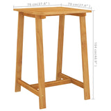5 Piece Garden Bar Set Brown - Extra Image