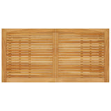 5 Piece Garden Bar Set with Cushions Brown - Rear View