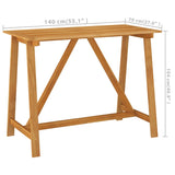 5 Piece Garden Bar Set with Cushions Brown - Extra Image