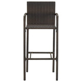 5 Piece Garden Bar Set Brown - Extra Image
