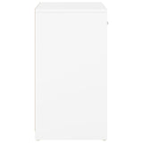 Shoe Bench White 94.5x31x57 cm Engineered Wood - Top-Down View