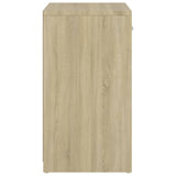 Shoe Bench Sonoma Oak 94.5x31x57 cm Engineered Wood