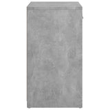 Shoe Bench Concrete Grey 94.5x31x57 cm Engineered Wood