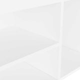 Shoe Bench with Cushion White 80x30x47 cm Engineered Wood