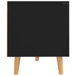 TV Cabinet Black 90x40x48.5 cm Engineered Wood